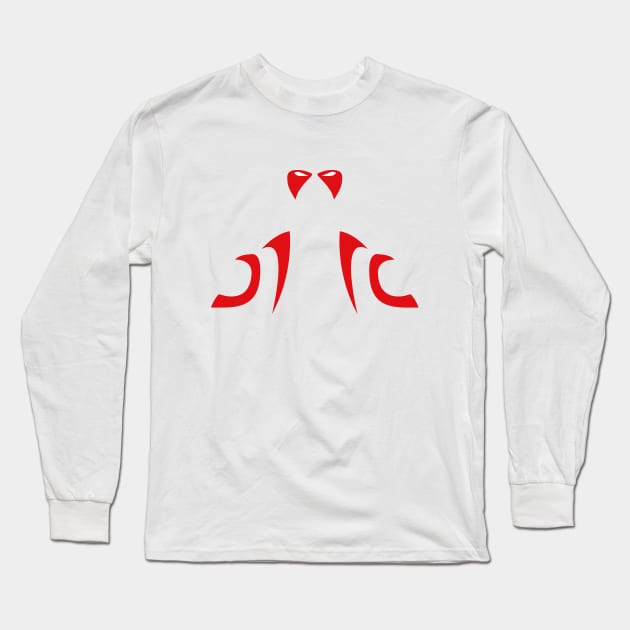 Minimalist Drax the Destroyer Long Sleeve T-Shirt by PWCreate